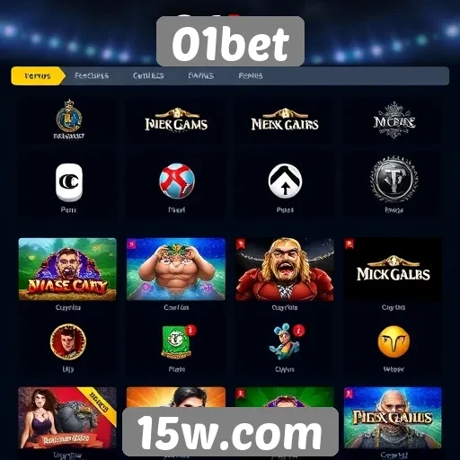 Análise das opções de jogos oferecidas pelo 01bet